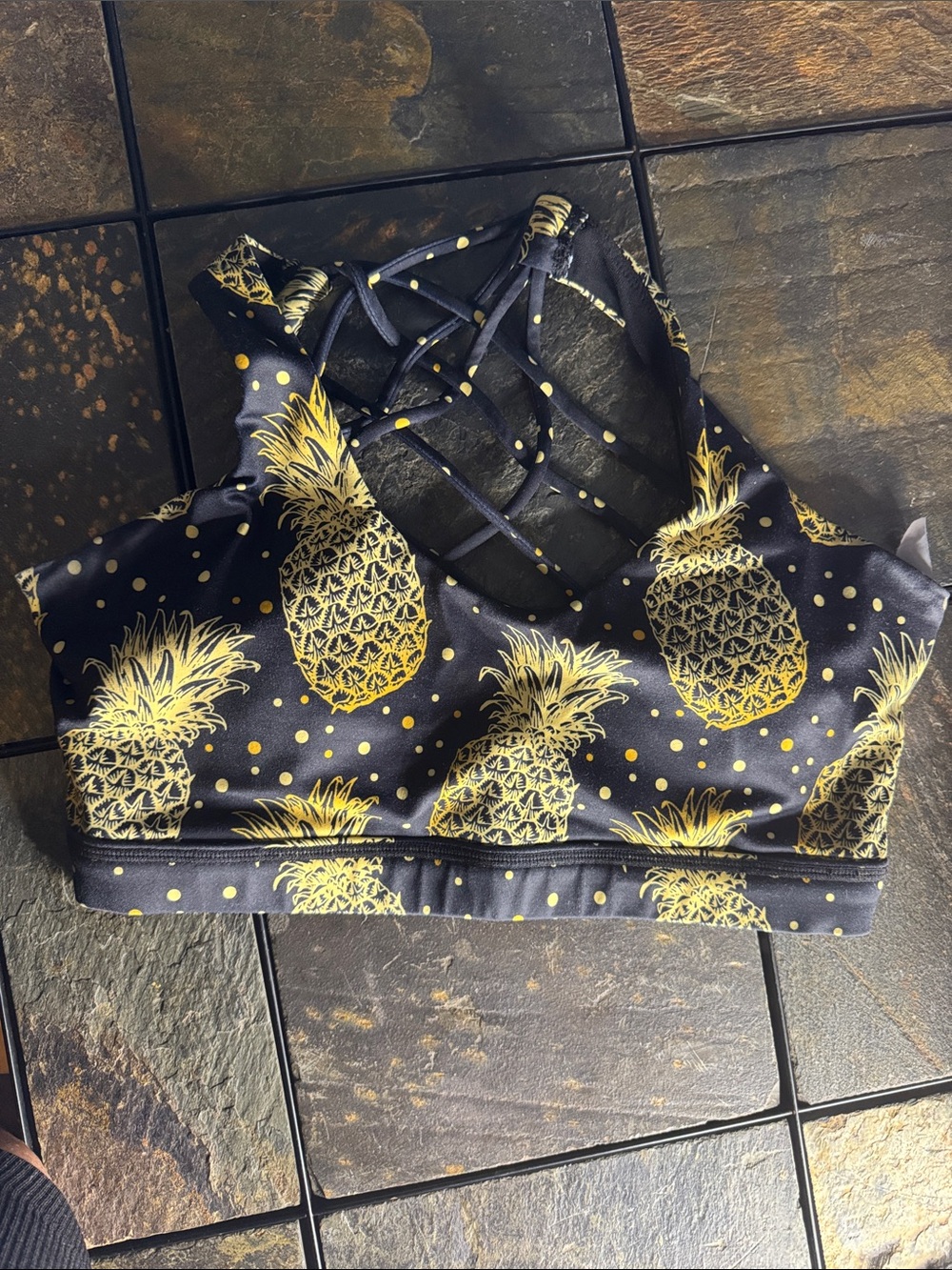 CVG Pineapple Butterfly Back BRA